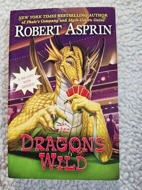 Robert Asprin Dragons Wild Ace Books Paperback 2008 Fantasy Novel Preowned